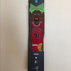 Stance Rodman Chicago bulls socks
